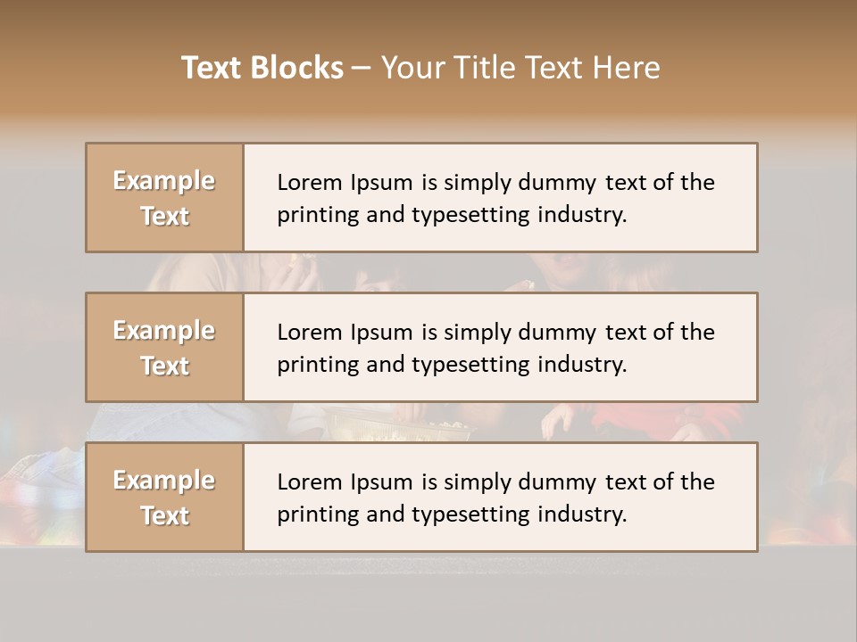 Leisure Broadcast Watch PowerPoint Template
