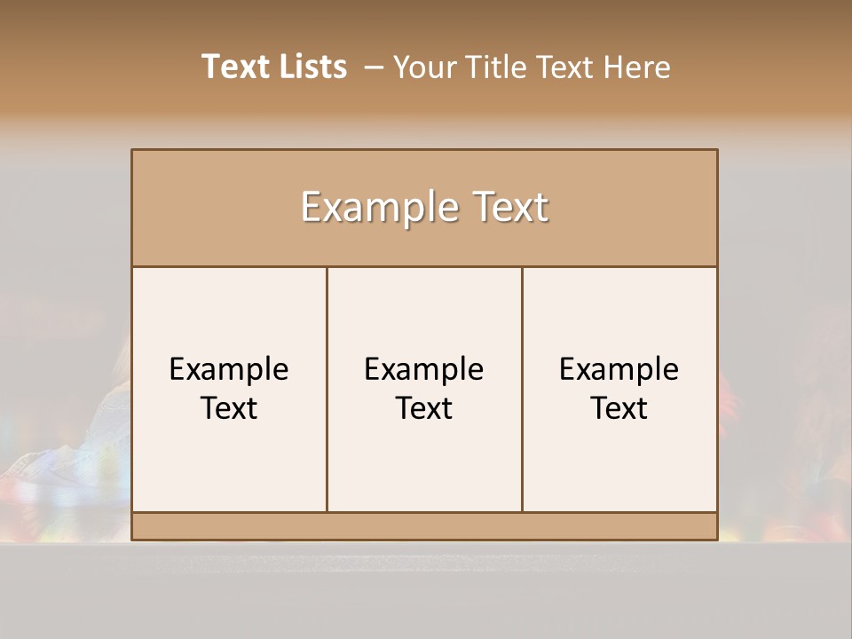 Leisure Broadcast Watch PowerPoint Template