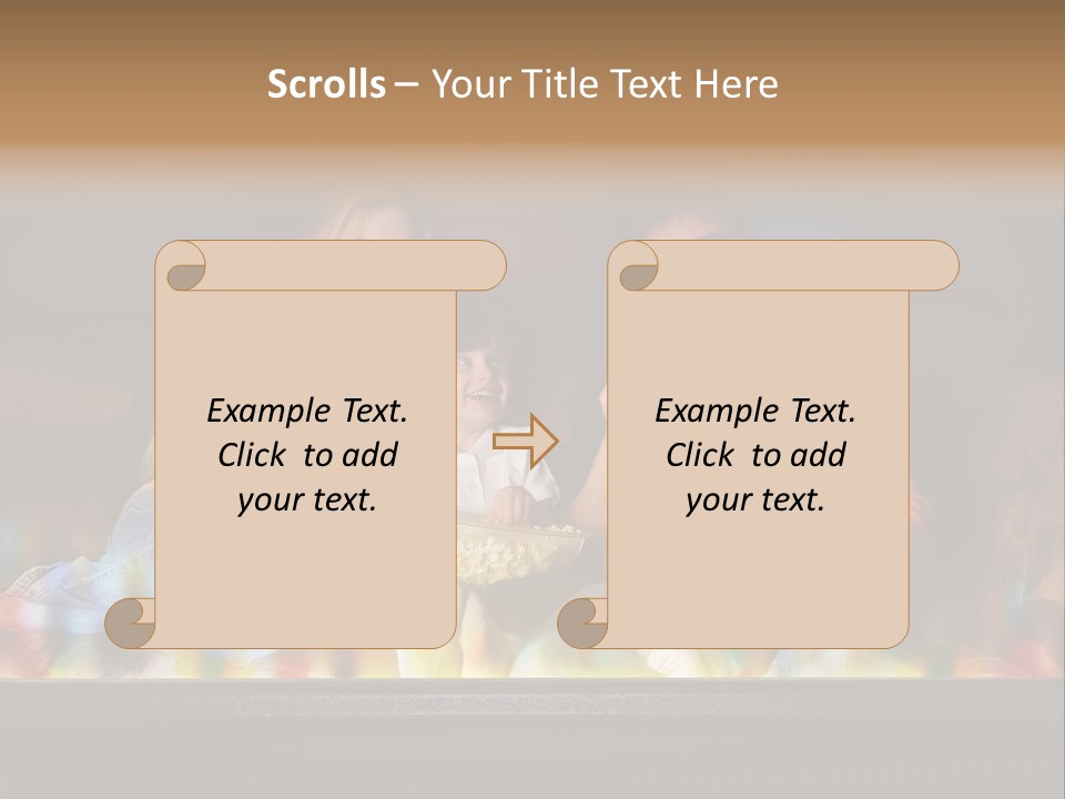 Leisure Broadcast Watch PowerPoint Template