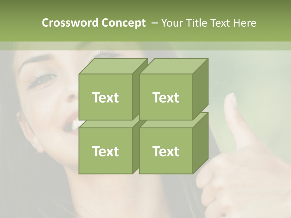 Confident Cute Relax PowerPoint Template