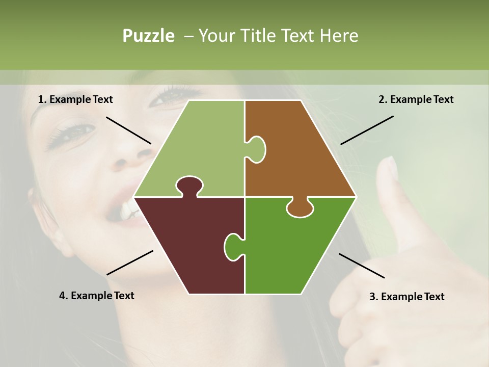 Confident Cute Relax PowerPoint Template