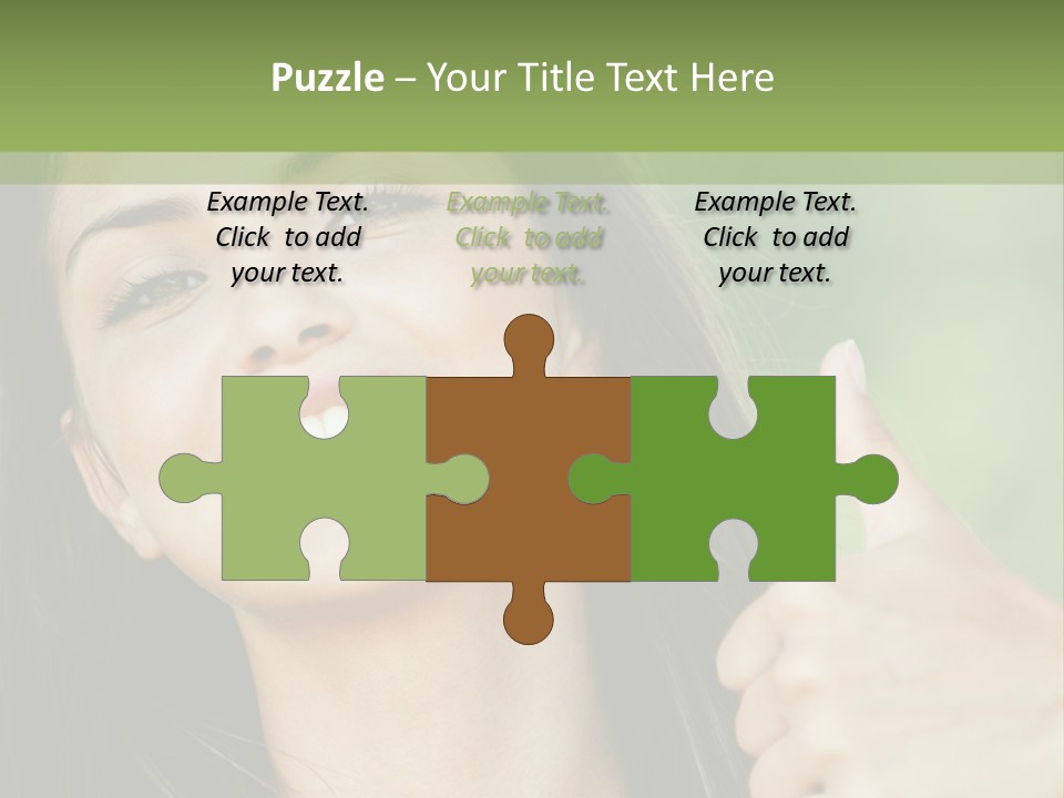 Confident Cute Relax PowerPoint Template