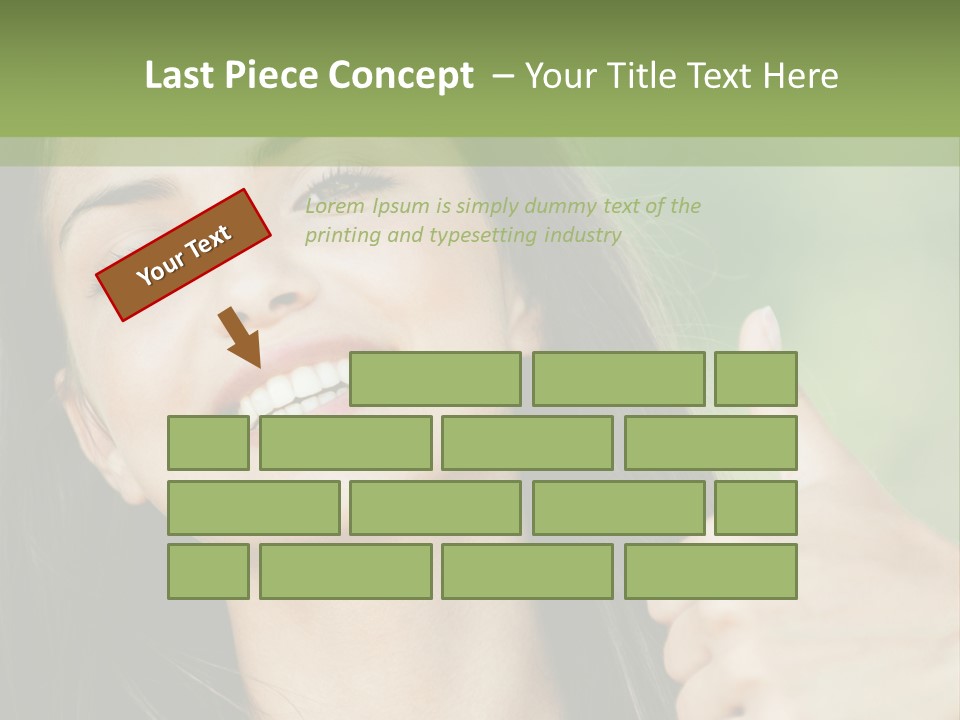 Confident Cute Relax PowerPoint Template
