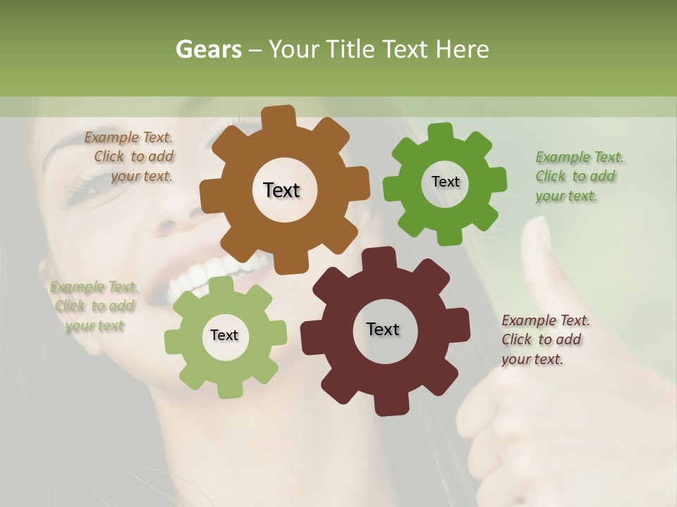 Confident Cute Relax PowerPoint Template