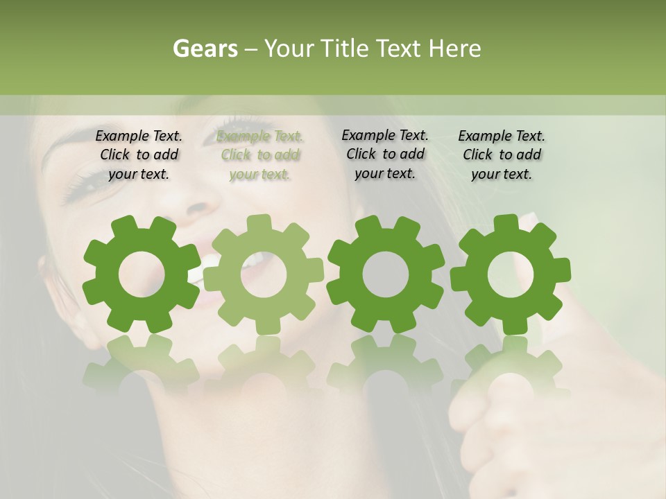 Confident Cute Relax PowerPoint Template