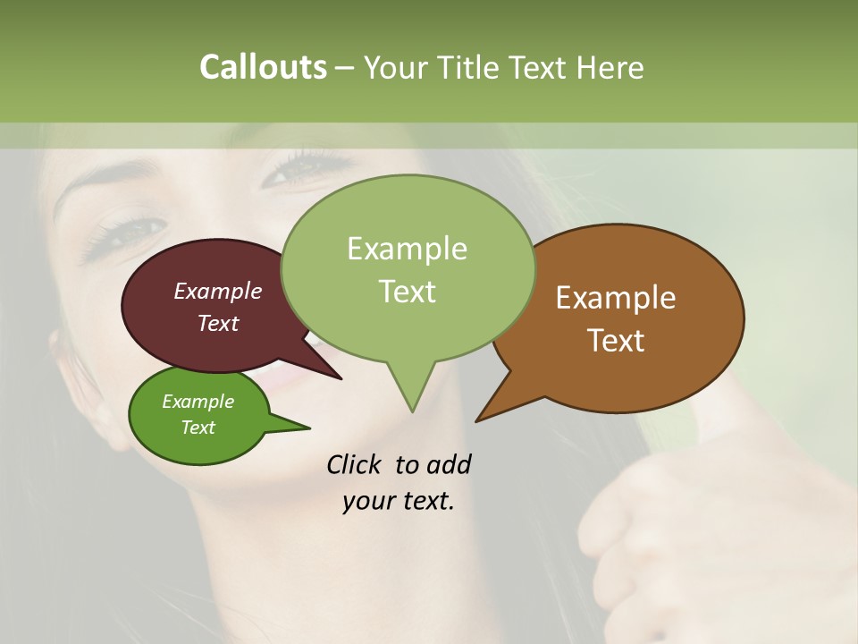 Confident Cute Relax PowerPoint Template