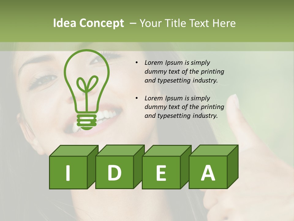 Confident Cute Relax PowerPoint Template