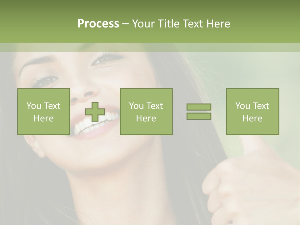 Confident Cute Relax PowerPoint Template