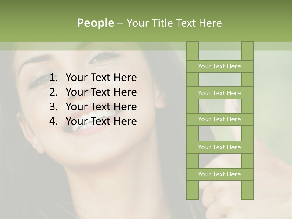 Confident Cute Relax PowerPoint Template