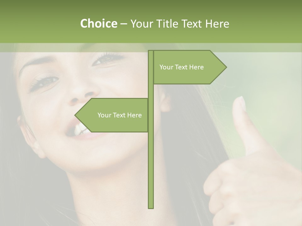 Confident Cute Relax PowerPoint Template