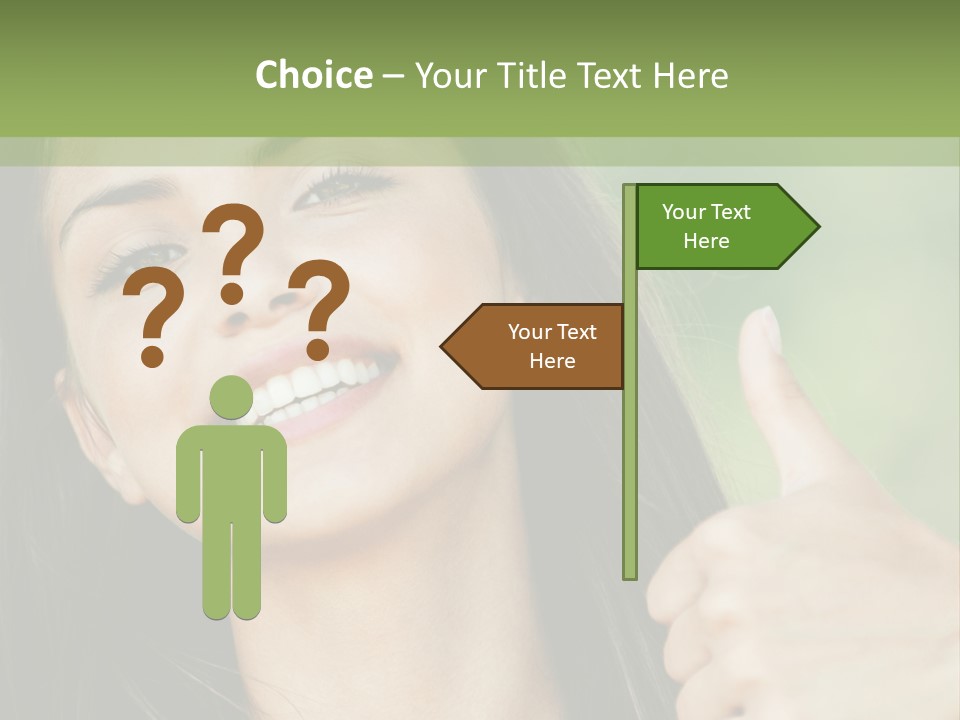 Confident Cute Relax PowerPoint Template