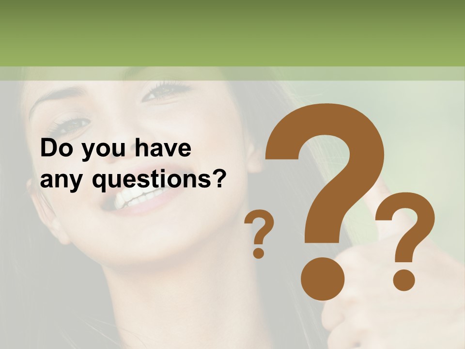 Confident Cute Relax PowerPoint Template