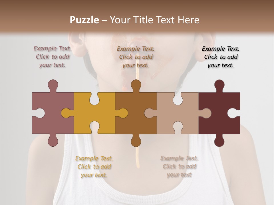 Sucking Meal Sauce PowerPoint Template