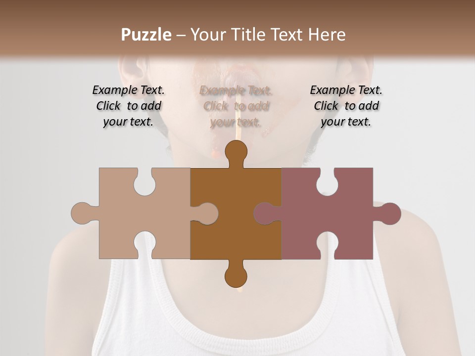 Sucking Meal Sauce PowerPoint Template