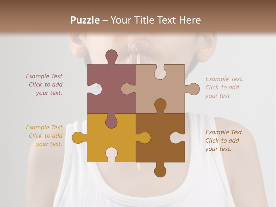 Sucking Meal Sauce PowerPoint Template