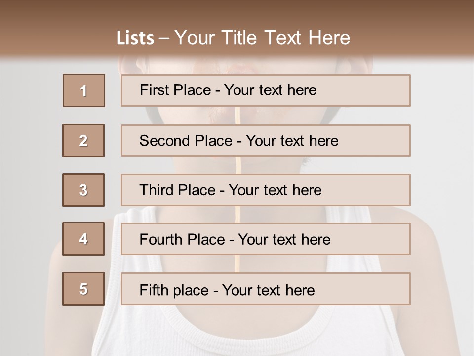 Sucking Meal Sauce PowerPoint Template