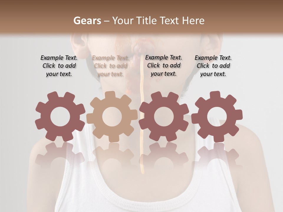 Sucking Meal Sauce PowerPoint Template