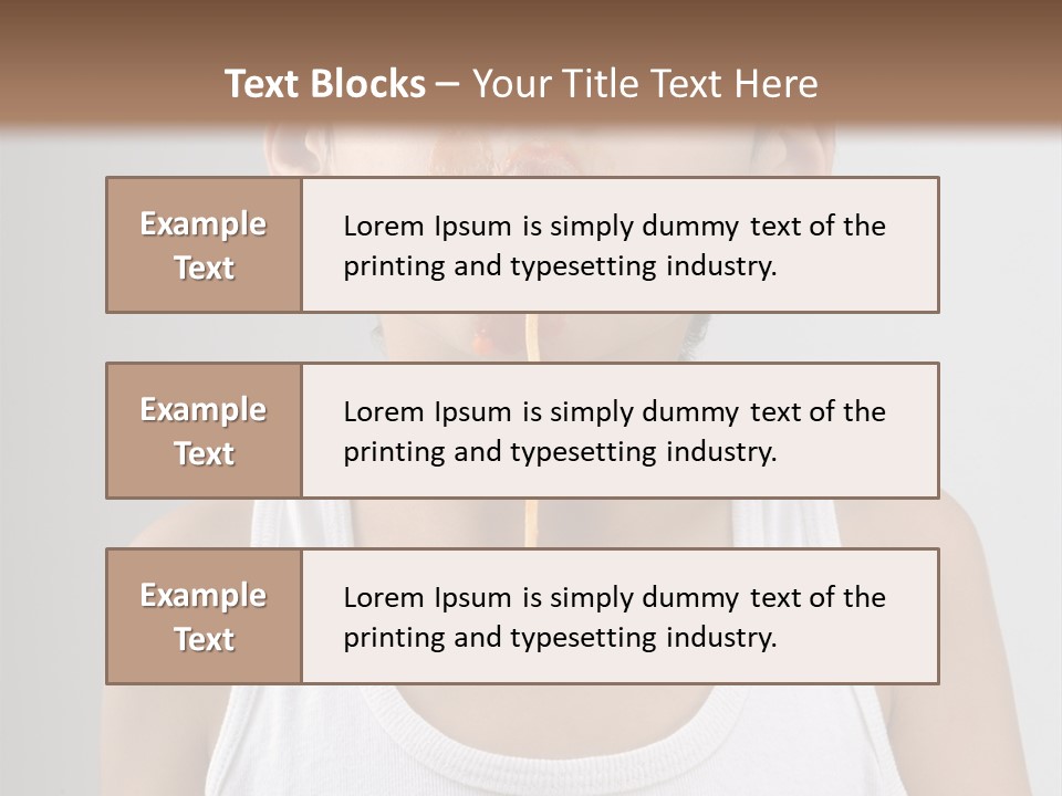 Sucking Meal Sauce PowerPoint Template