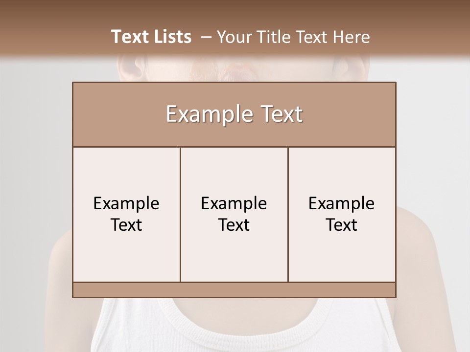 Sucking Meal Sauce PowerPoint Template