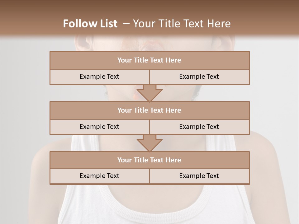 Sucking Meal Sauce PowerPoint Template