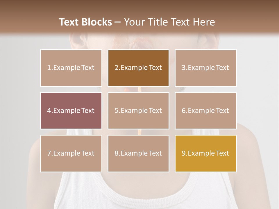 Sucking Meal Sauce PowerPoint Template