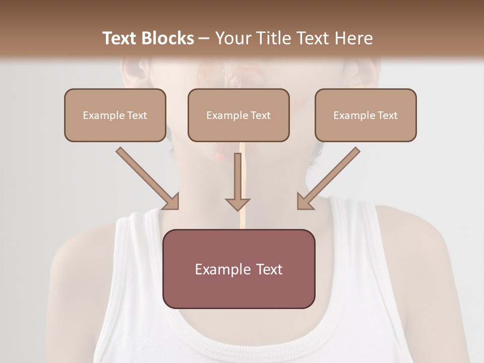 Sucking Meal Sauce PowerPoint Template