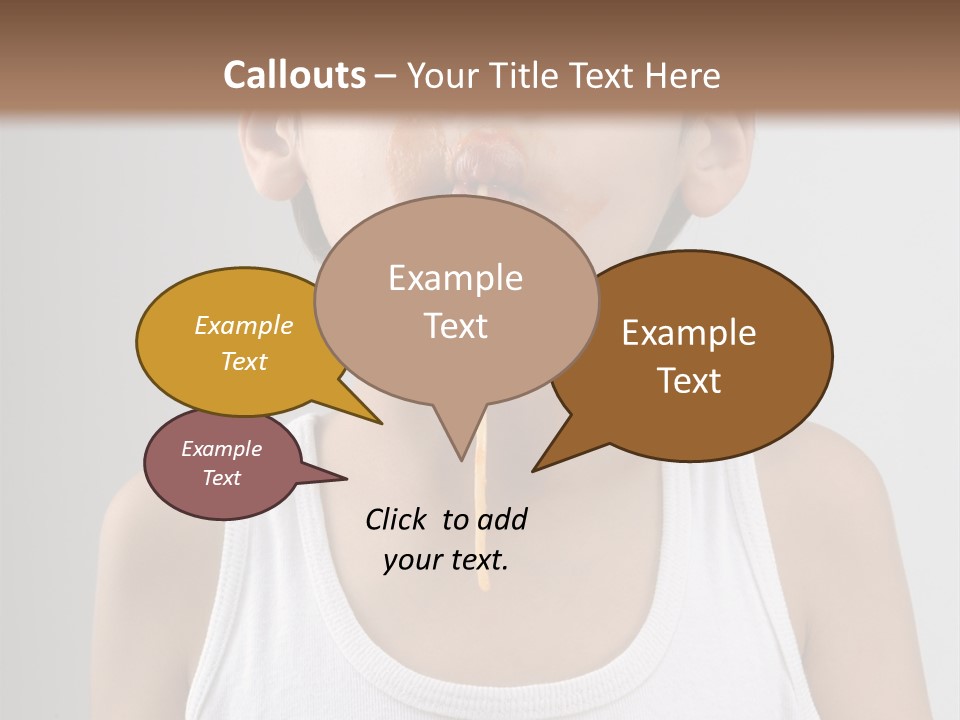 Sucking Meal Sauce PowerPoint Template