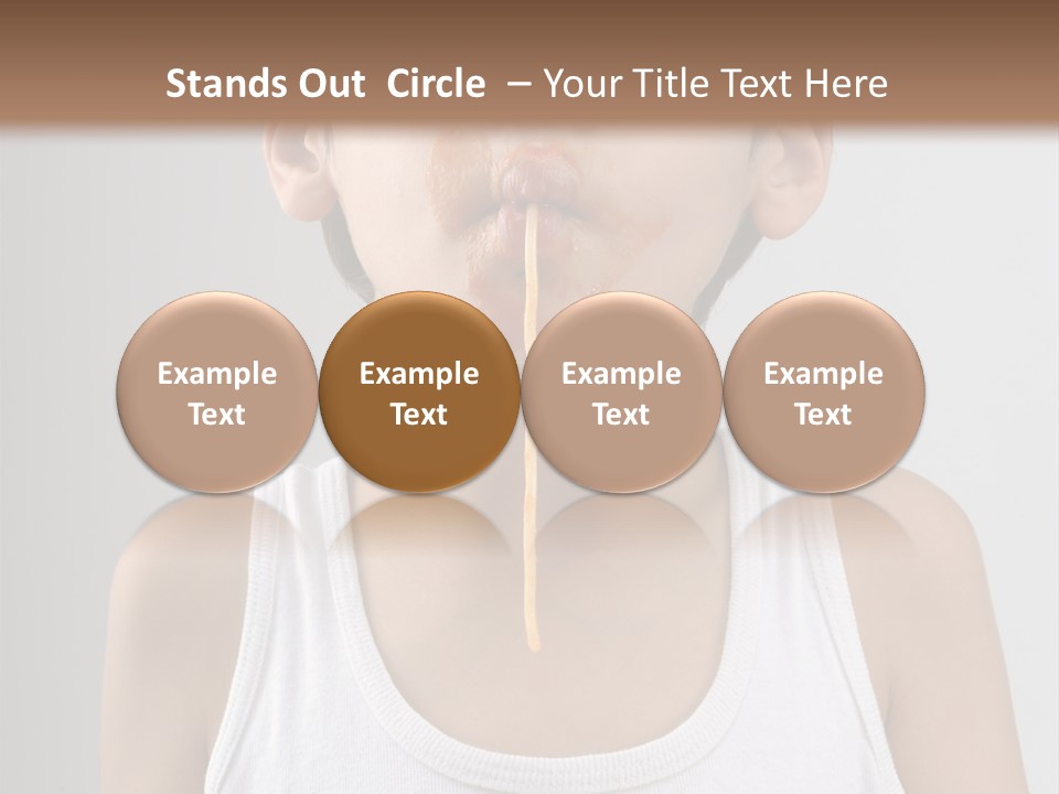 Sucking Meal Sauce PowerPoint Template