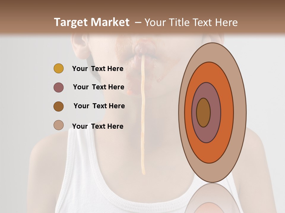 Sucking Meal Sauce PowerPoint Template