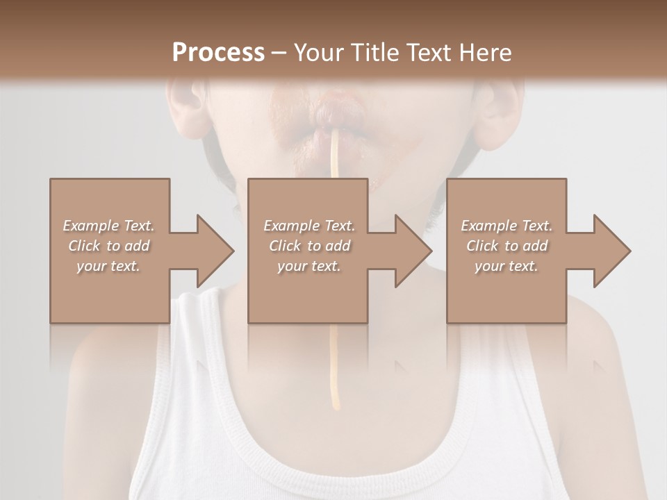 Sucking Meal Sauce PowerPoint Template