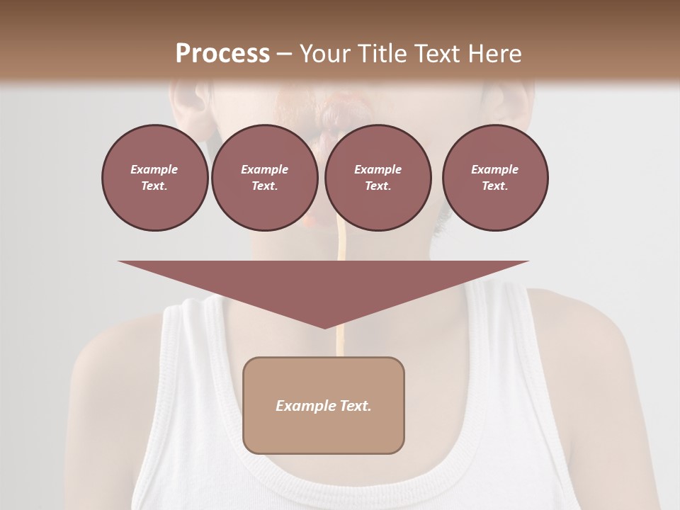 Sucking Meal Sauce PowerPoint Template