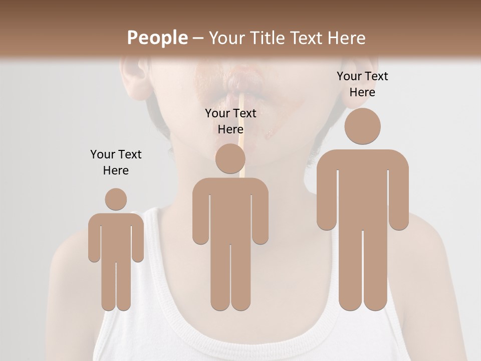 Sucking Meal Sauce PowerPoint Template