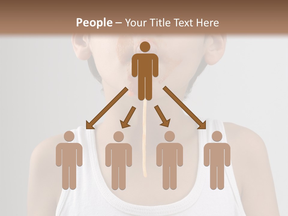 Sucking Meal Sauce PowerPoint Template