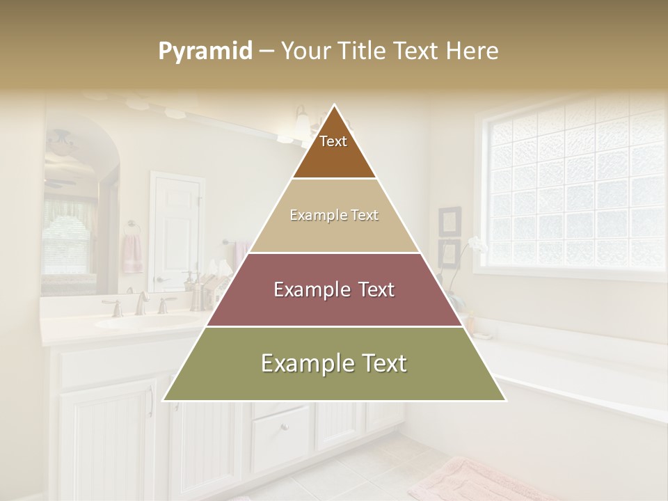 Tile Towel Counter PowerPoint Template