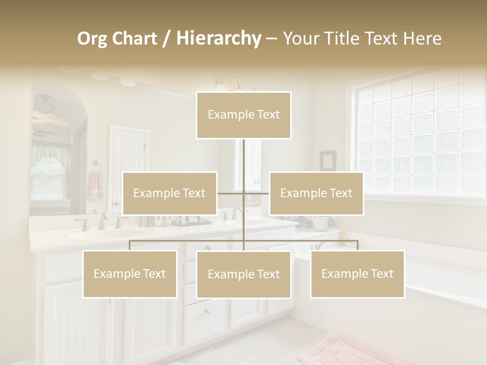 Tile Towel Counter PowerPoint Template