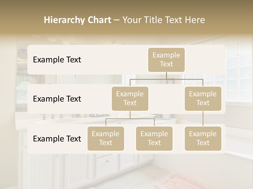 Tile Towel Counter PowerPoint Template