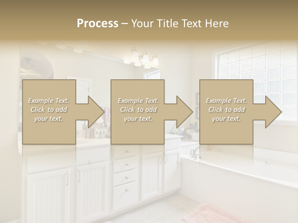 Tile Towel Counter PowerPoint Template