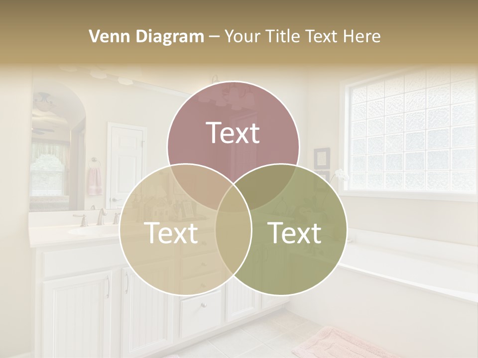 Tile Towel Counter PowerPoint Template