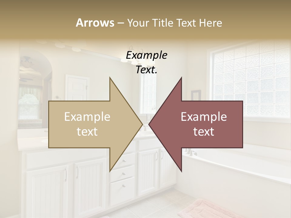 Tile Towel Counter PowerPoint Template