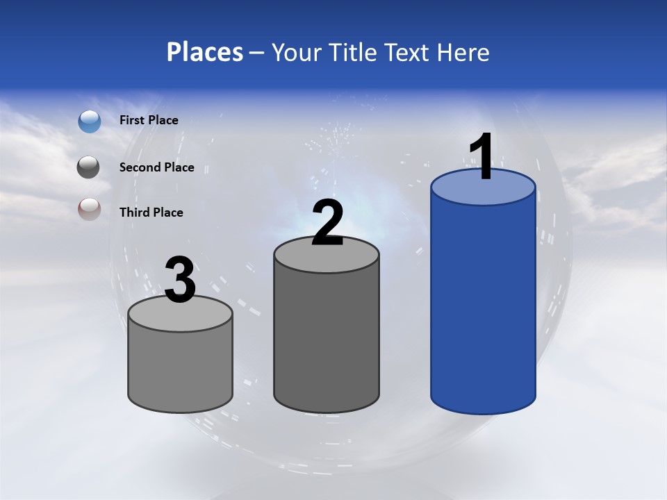 Contained Fantasy Clear PowerPoint Template