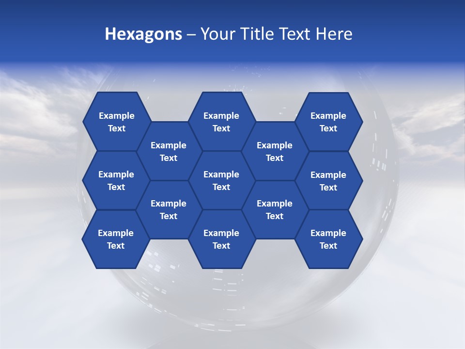 Contained Fantasy Clear PowerPoint Template