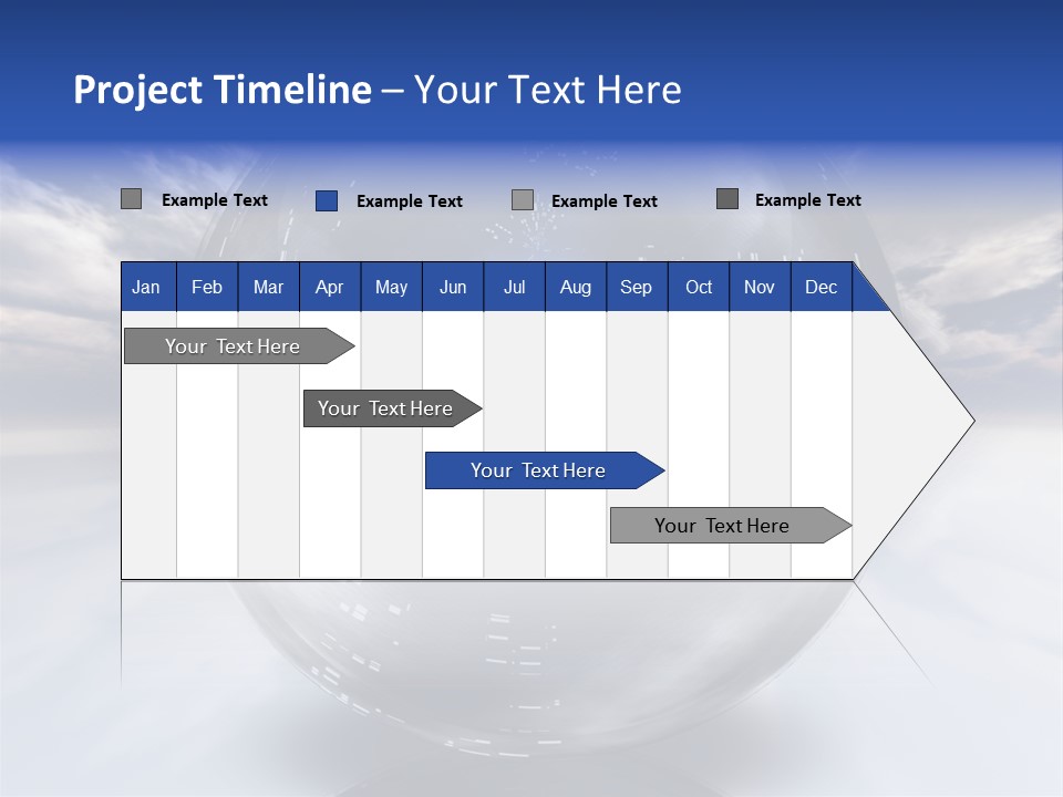 Contained Fantasy Clear PowerPoint Template