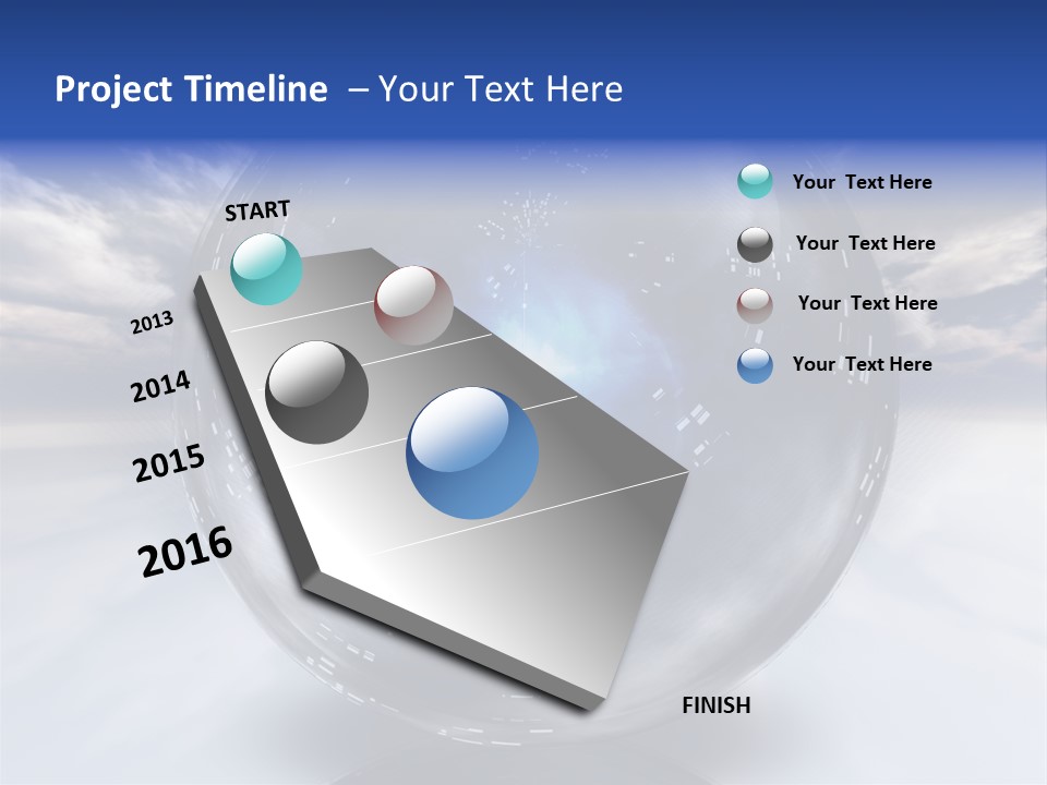 Contained Fantasy Clear PowerPoint Template
