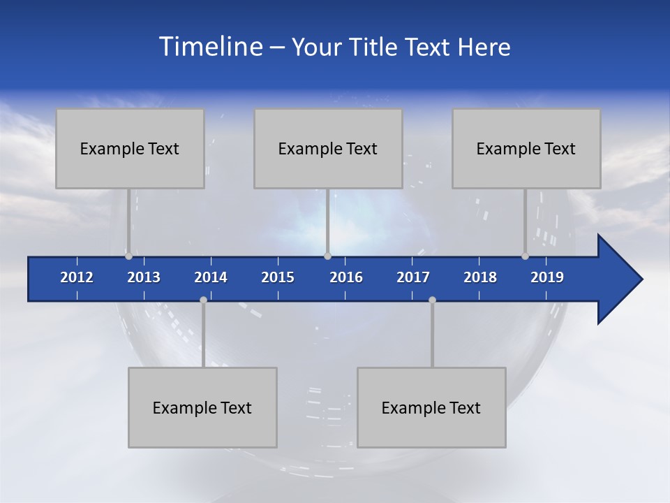 Contained Fantasy Clear PowerPoint Template
