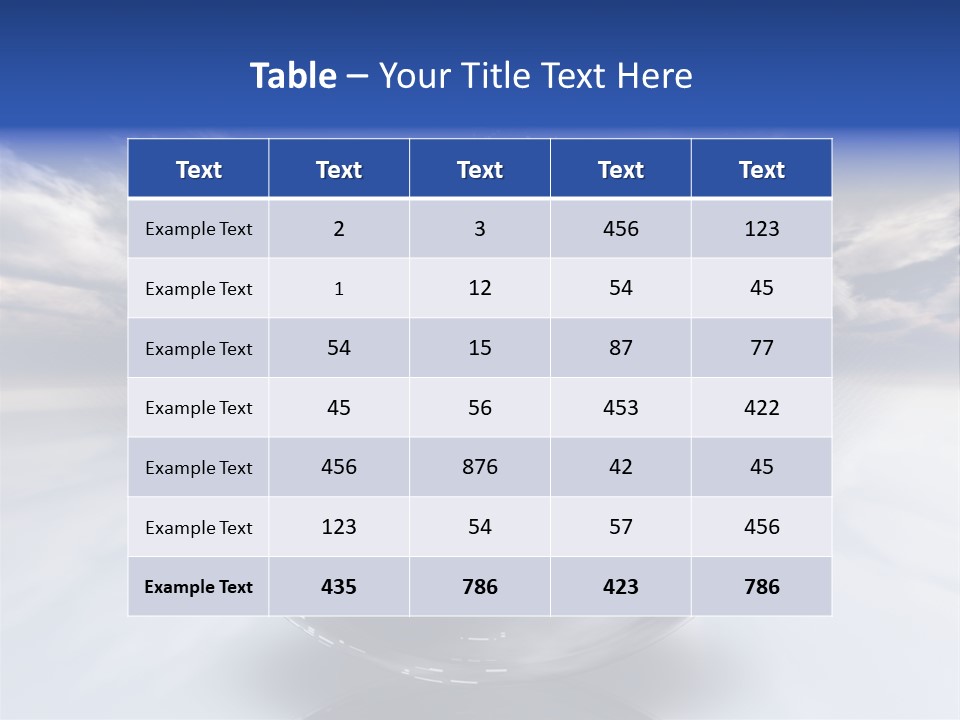 Contained Fantasy Clear PowerPoint Template