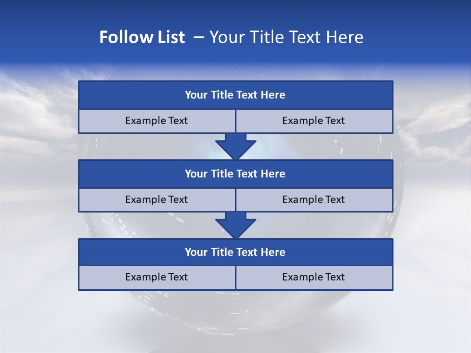 Contained Fantasy Clear PowerPoint Template