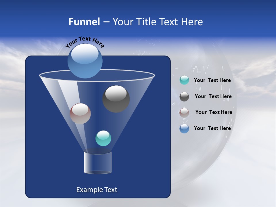 Contained Fantasy Clear PowerPoint Template