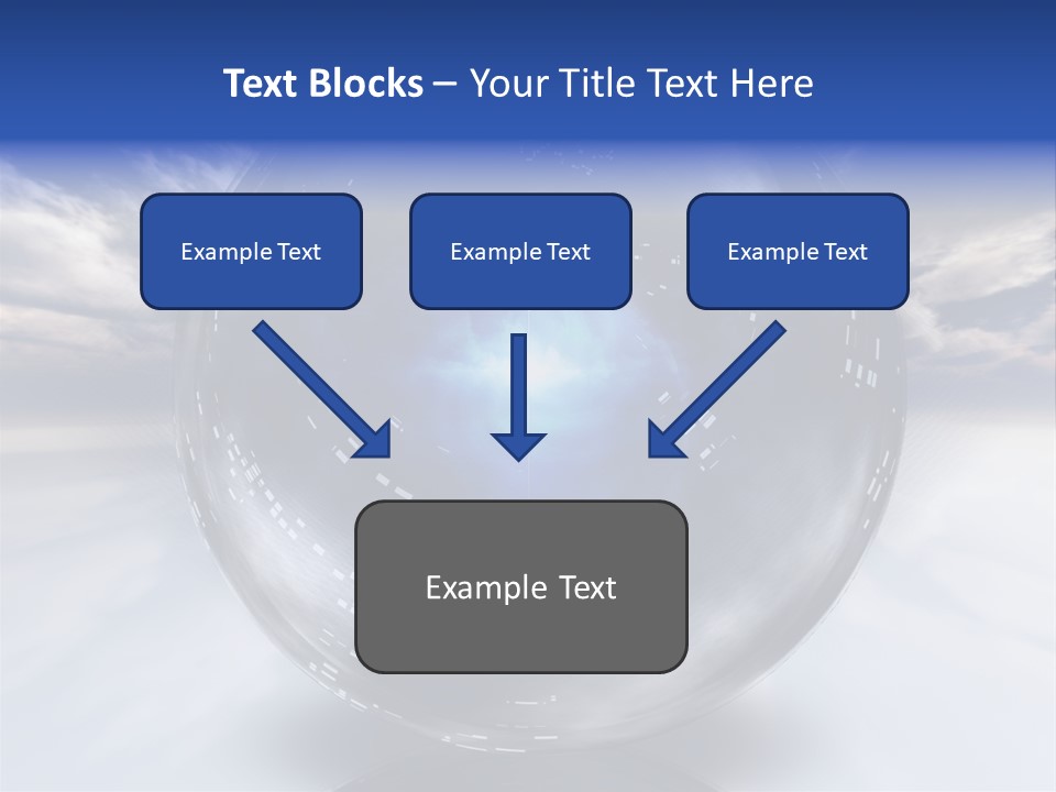 Contained Fantasy Clear PowerPoint Template