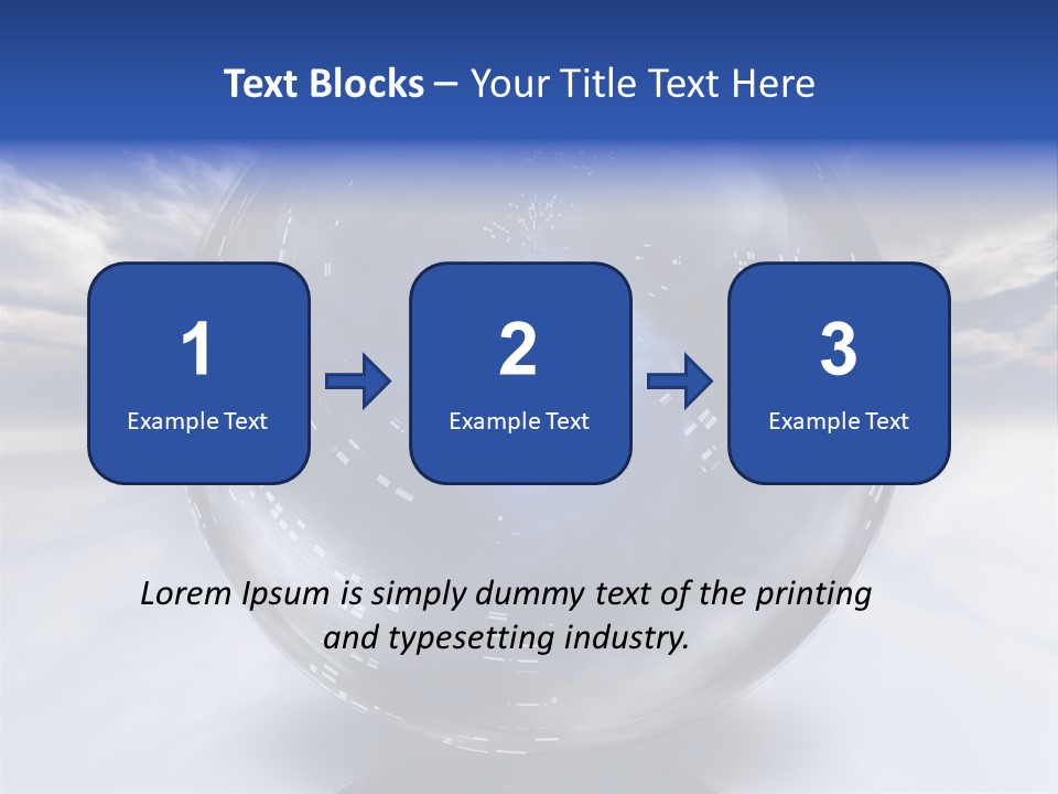 Contained Fantasy Clear PowerPoint Template