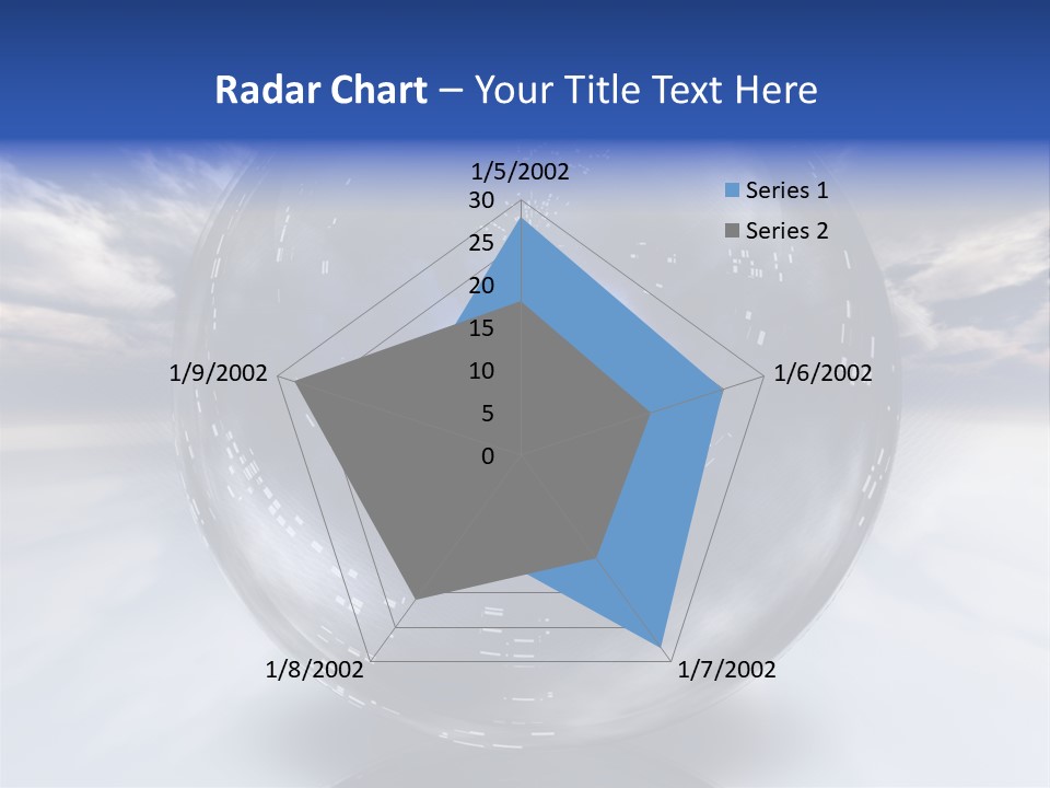 Contained Fantasy Clear PowerPoint Template